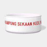 SHAHRIZAL B OTHMAN  Pet Bowls