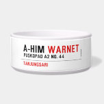 A-HIM  Pet Bowls