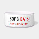 SOPS  Pet Bowls