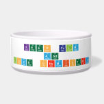 keep calm 
 and 
 love chemistry  Pet Bowls