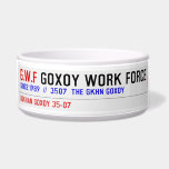 G.W.F  Pet Bowls