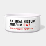 natural history museum  Pet Bowls