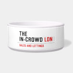 The  In-Crowd  Pet Bowls
