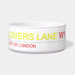 LOVERS LANE  Pet Bowls