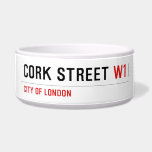 Cork Street  Pet Bowls