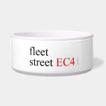 fleet  street  Pet Bowls