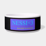 nessi<3  Pet Bowls