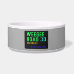 Weegee Road  Pet Bowls