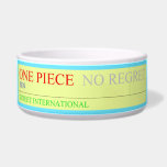 one piece  Pet Bowls