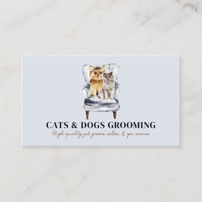 Pet Breeder Puppy Waitlist Business Card