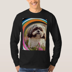 Pet Breeds Shih Tzu Dog  Now Available On A Wide R T-Shirt
