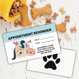 Pet Business Appointment Card