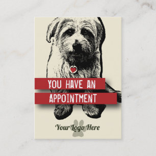 Pet Business Appointment Card - Personalizable