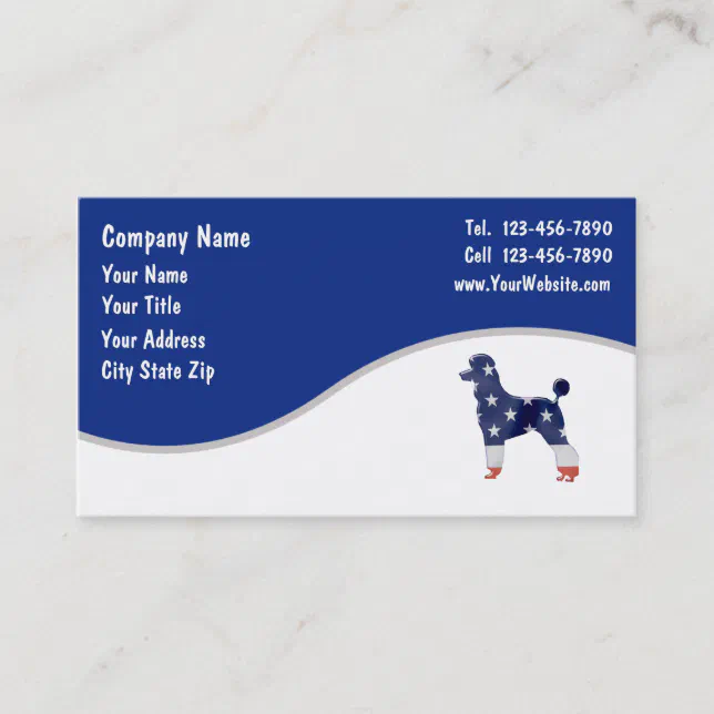 Pet Business Cards Zazzle