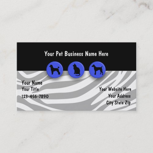 Pet Business Cards