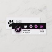 Pet Business Mini Business Cards (Front/Back)