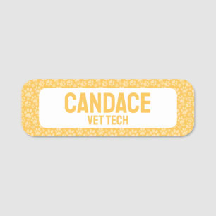 Pet Business Name Tag