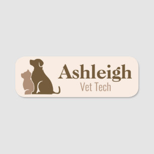Pet Business Name Tag