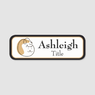 Pet Business Name Tag