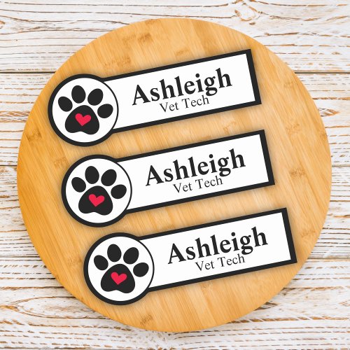 Pet Business Name Tag