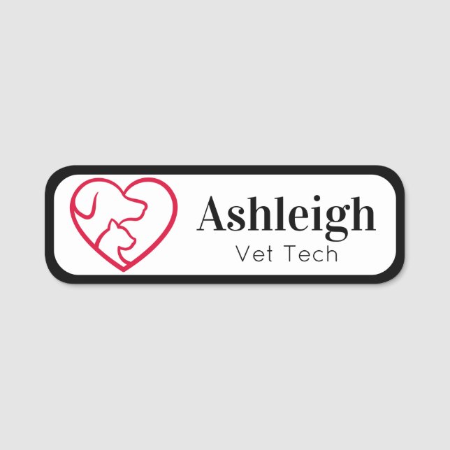 Pet Business Name Tag (Front)