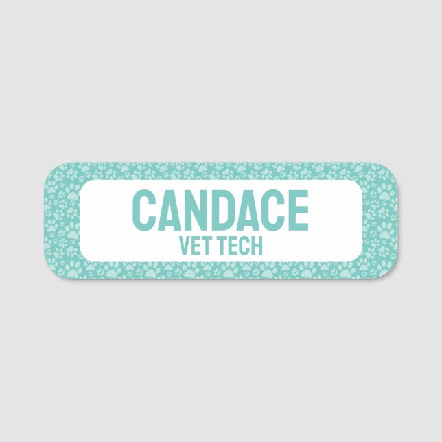 Pet Business  Name Tag (Front)