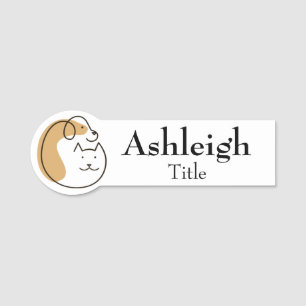 Pet Business Name Tag