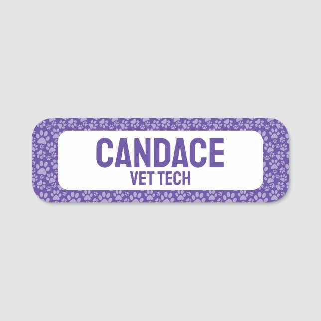 Pet Business  Name Tag (Front)