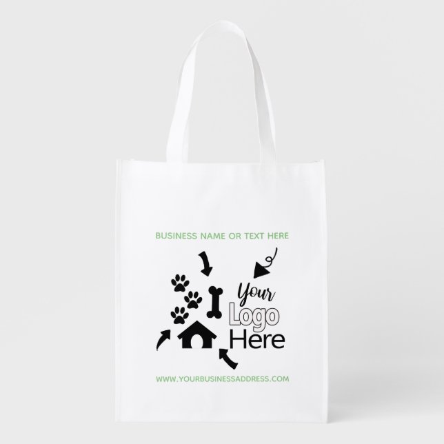 Pet Business Promotional Gifts & Grocery Bag (Front)