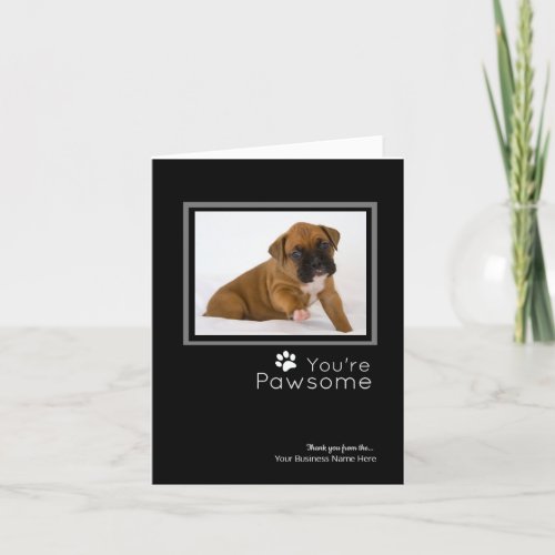 Pet Business Thank You Cards _ Dog Cards