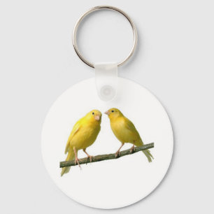 Pet Canary Bird Merchandise Keychain