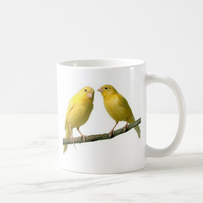Pet Canary Bird Merchandise Mugs