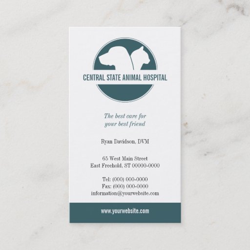 Customizable Pet Care Business Card Templates