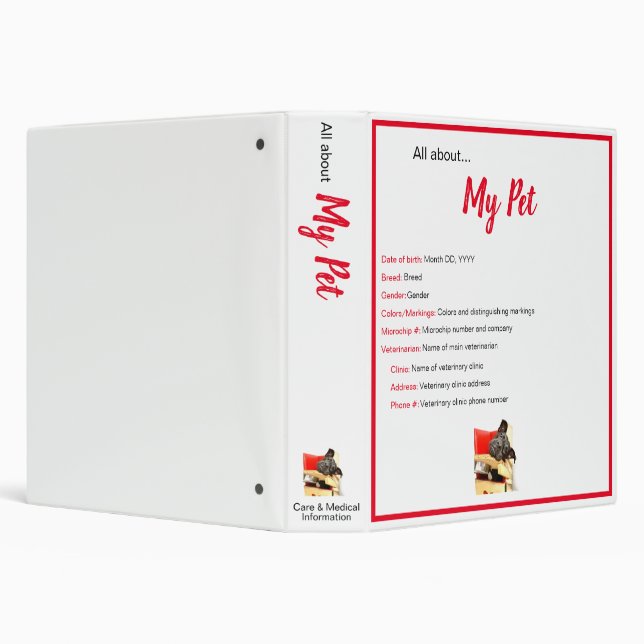Pet Care Binder (Background)