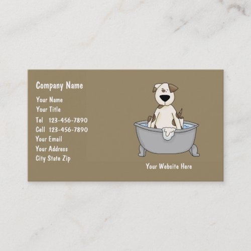 Pet Care Business Card