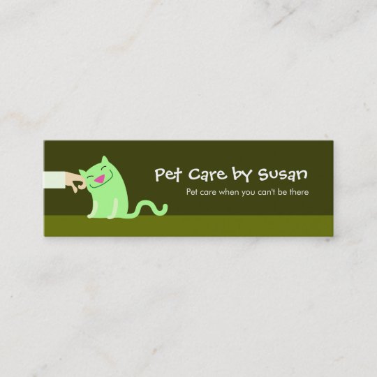 Pet Care Business Card