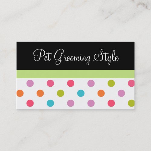 Pet Care Business Cards