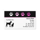 Pet Care Business Cards