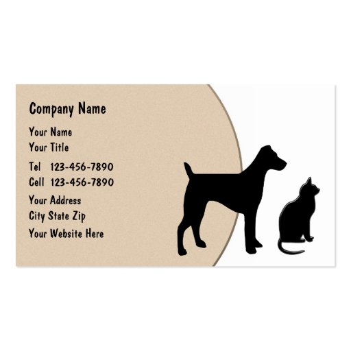 Pet Care Business Cards | Zazzle