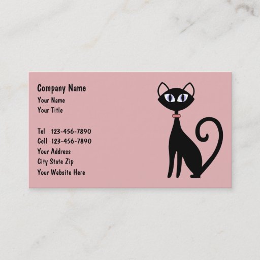 Customizable Pet Care Business Cards