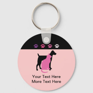 Pet Care Business Keychains