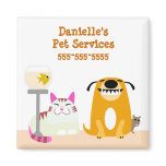 Pet Care Business Magnet Pet Care Business Magnet