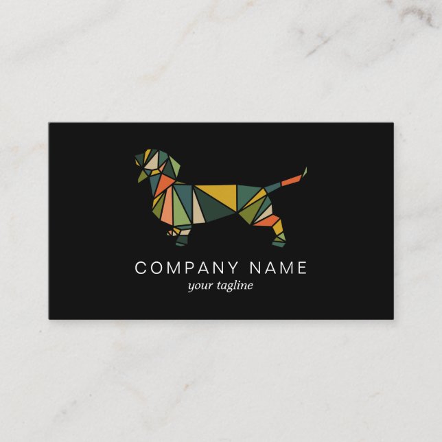 Pet Care | Dog Walking | Dog Lover Business Card (Front)