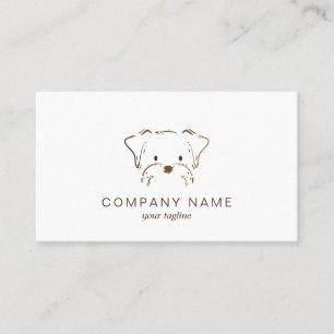 Pet Care Dog Walking Small dog Business Card