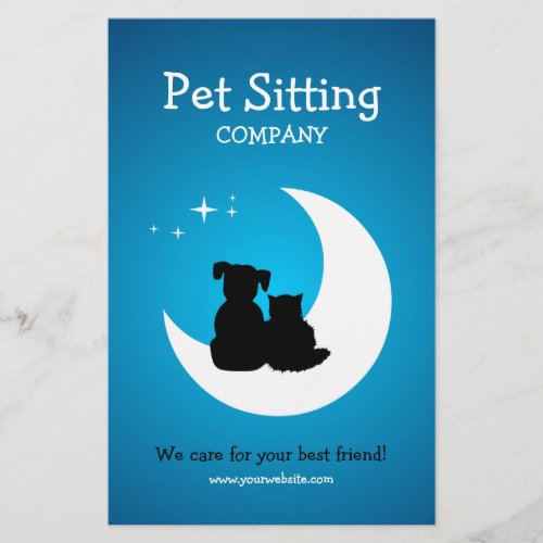 Pet Care  Pet Sitting  Animal Shelter Flyer