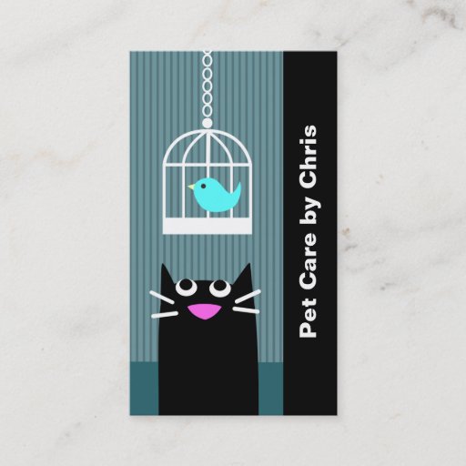 Customizable Pet Care Professional Business Cards
