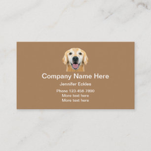 Pet Care Services Business Card