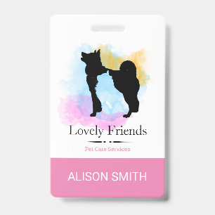 Pet Care Services/ Sitting services Badge