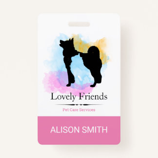 Pet Care Services/ Sitting services Badge