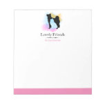 Pet Care Services/ Sitting Services Notepad at Zazzle